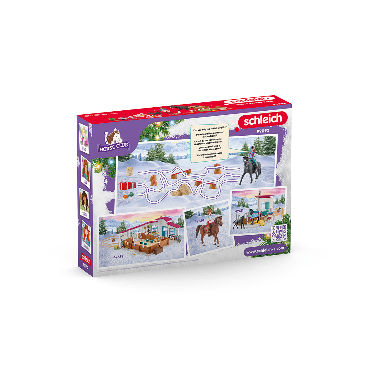 Schleich Horse Club Calendario Avvento 99092 24 sorprese cavalli