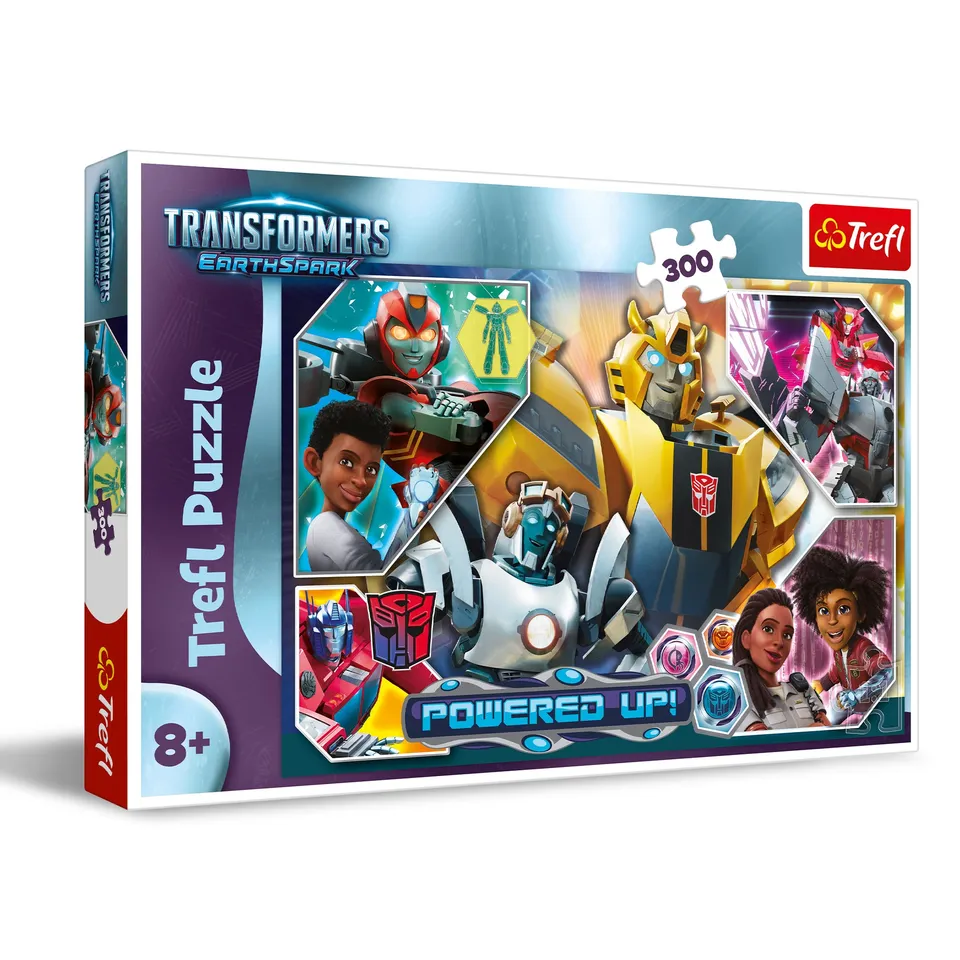 Trefl Transformers EarthSpark puzzle 300 pezzi da 8 anni
