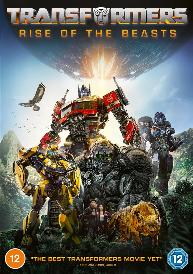 Transformers Rise of the Beasts DVD film con italiano