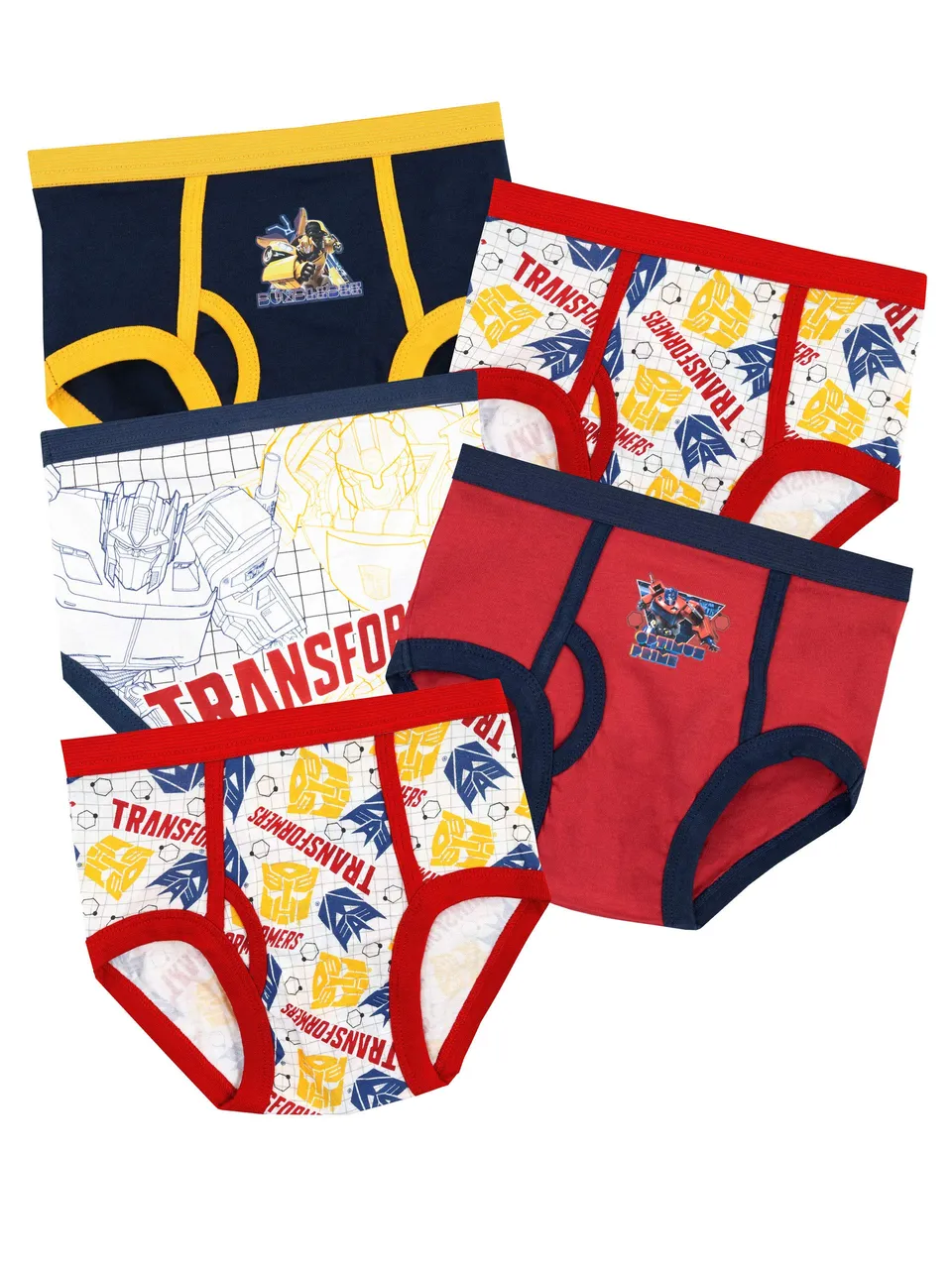 Transformers Slip Bambino 5 Pezzi 2-3 Anni Optimus Prime