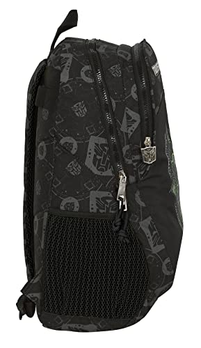 Transformers Flash M665 zaino scuola nero 32x16x44 cm