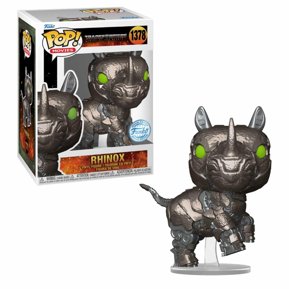 Transformers Rhinox Funko Pop! vinile 11,4 cm Rise of Beasts