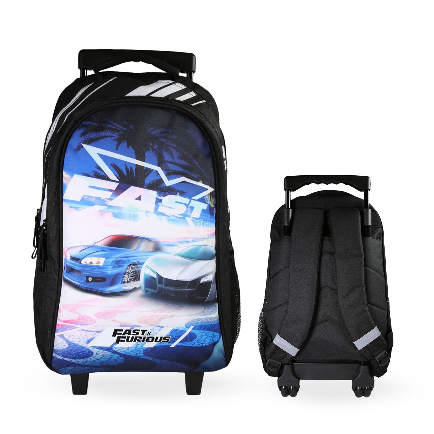Transformers Nero zaino trolley scuola 32x45 cm poliestere