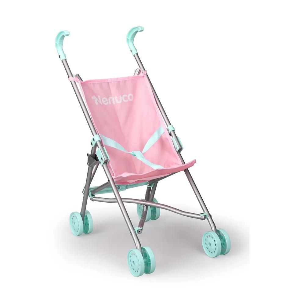 Nenuco Accessori passeggino giocattolo pieghevole rosa blu
