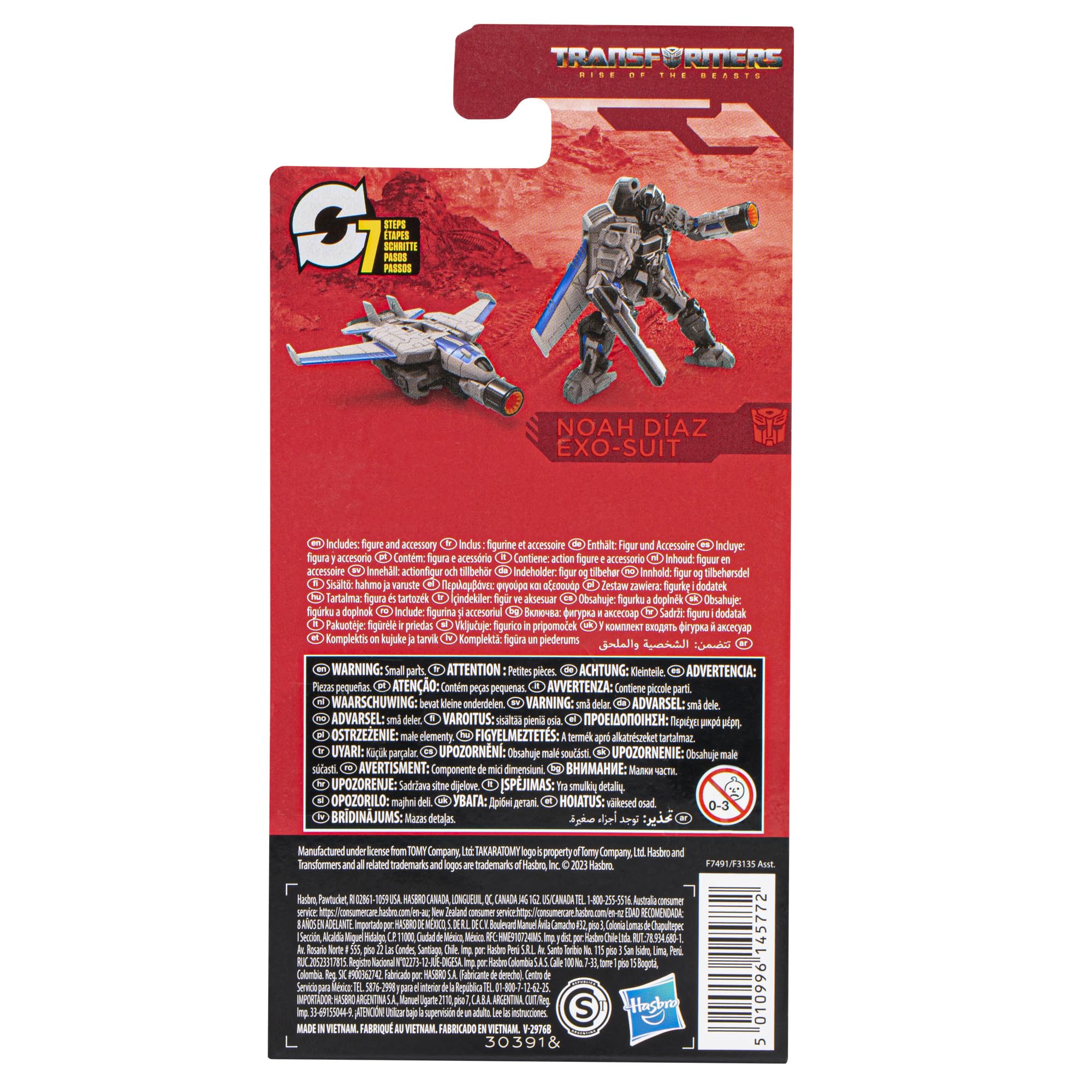 Transformers Studio Series Noah Diaz action figure 8,5 cm blaster