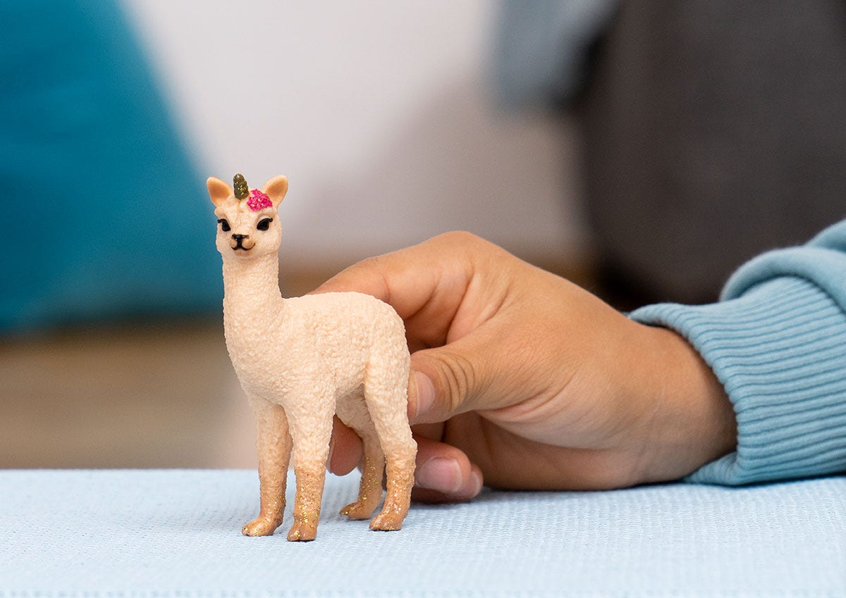 Schleich Bayala Cucciolo Unicorno Lama 70761 action figure