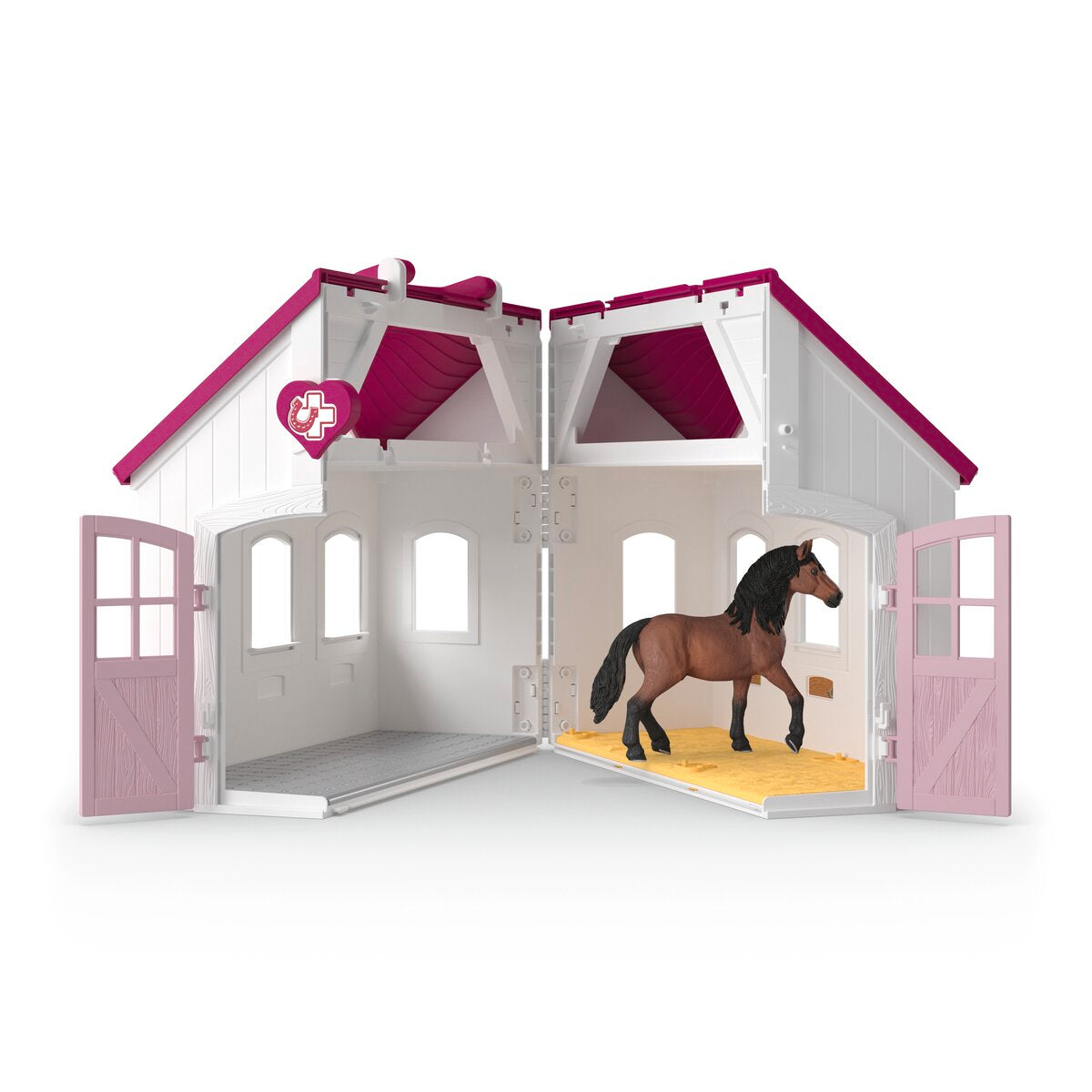 Schleich Horse Club Clinica per cavalli playset 42787 stallone