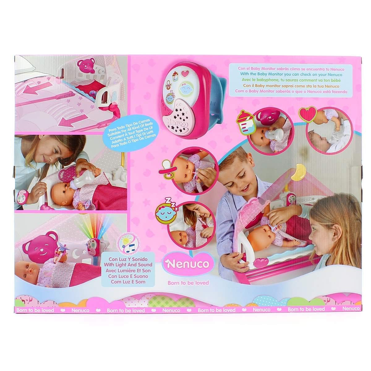 Nenuco Dormi con Me Bambola 35 cm con baby monitor