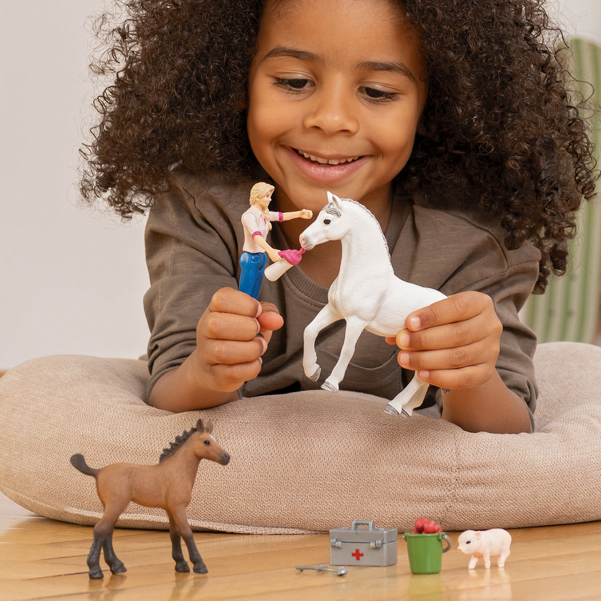 Schleich Horse Club Veterinario Cavalla 42486 playset