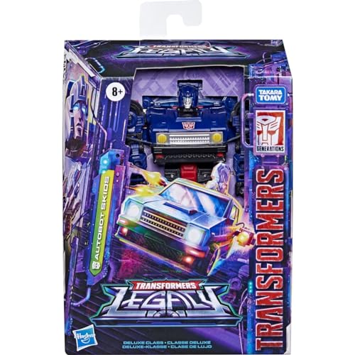 Transformers Legacy Autobot Skids action figure 14 cm convertibile