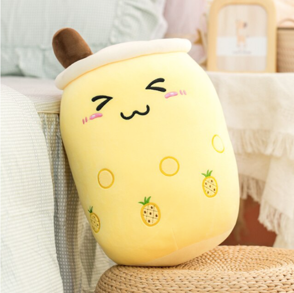 ToyalFriends Food Drinks Bubble Tea Peluche 25cm rosa morbido