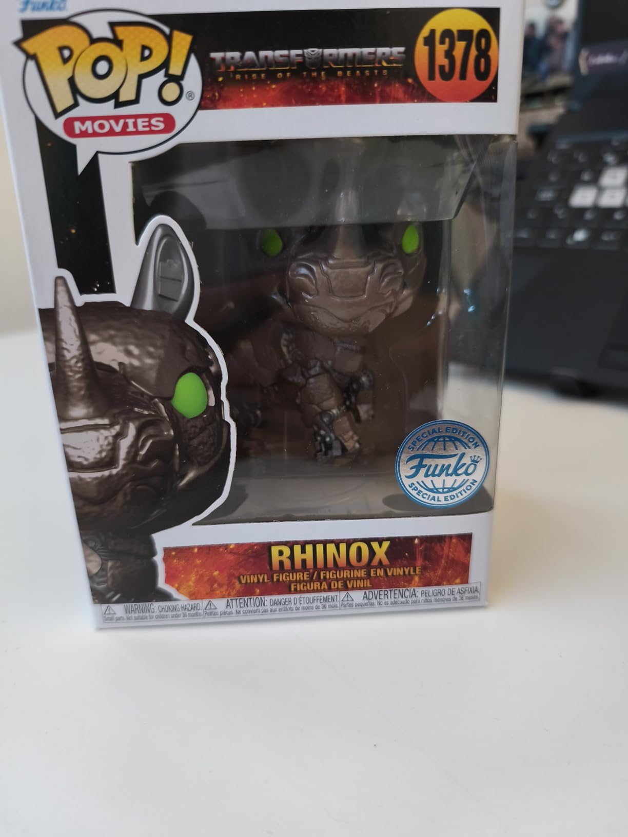 Transformers Rhinox Funko Pop! vinile 11,4 cm Rise of Beasts