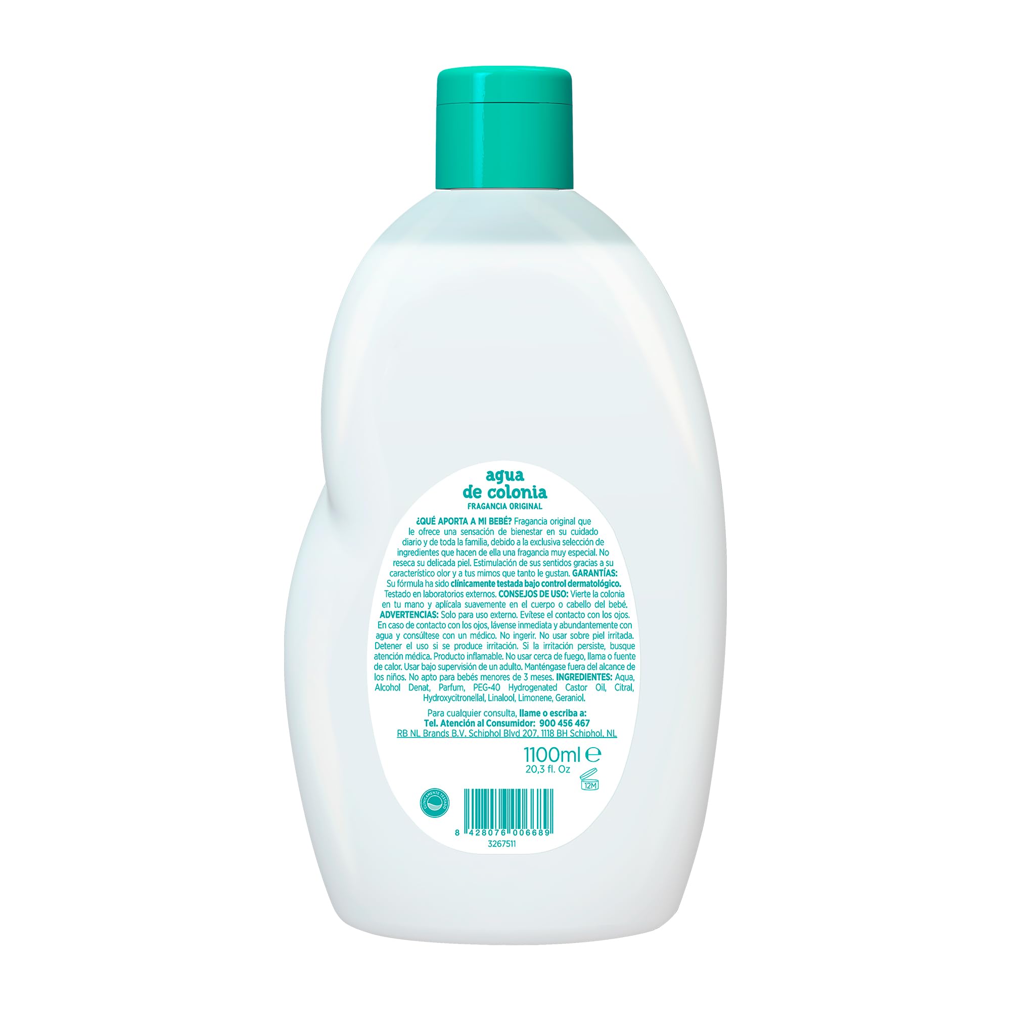 Nenuco Originale Acqua di Colonia Bambini 1100 ml Meno Alcol