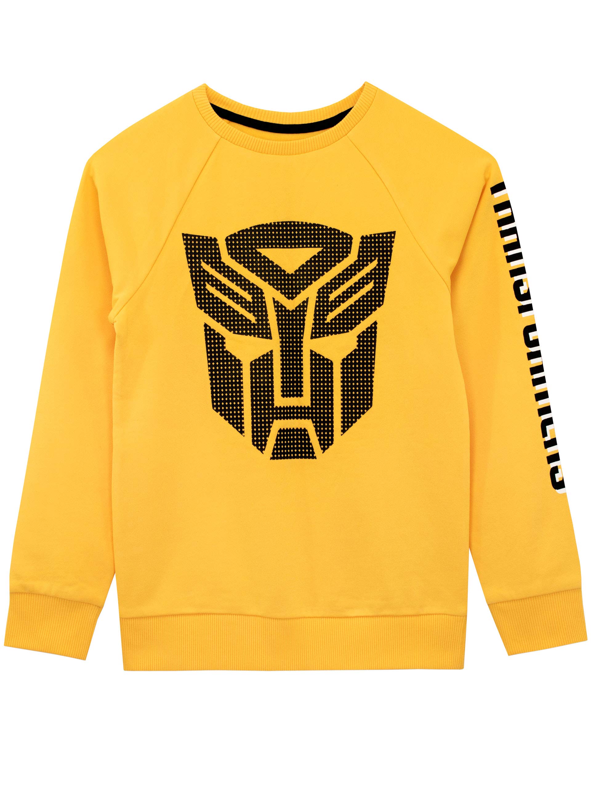 Transformers Autobots felpa bambini gialla 5-6 anni