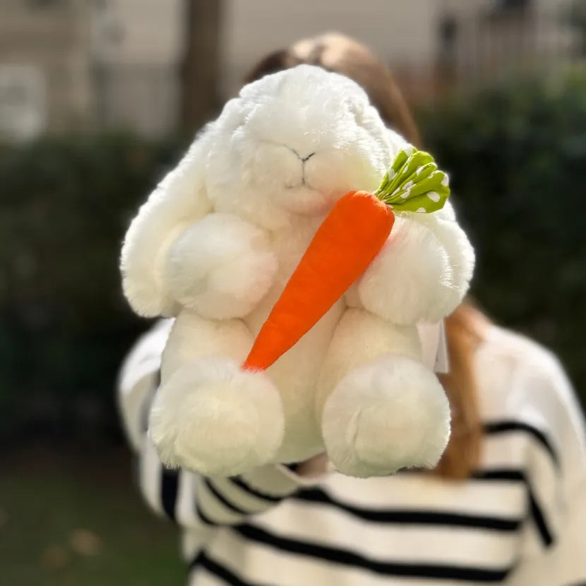 La Pelucherie Rabbits Ernest Carrot Crunch peluche coniglio 20 cm