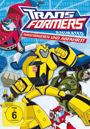 Transformers Animated Transformieren und Abfahrt DVD edizione tedesca