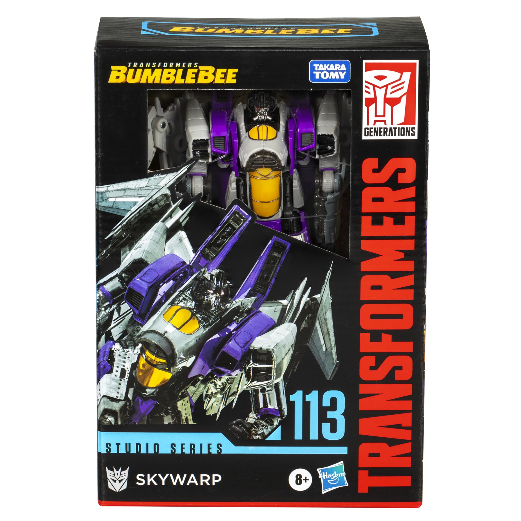 Transformers Studio Series 113 Skywarp action figure 16,5 cm jet