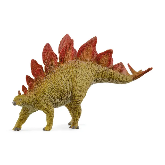 Schleich Dinosaurs Stegosauro figura dinosauro placche rosse