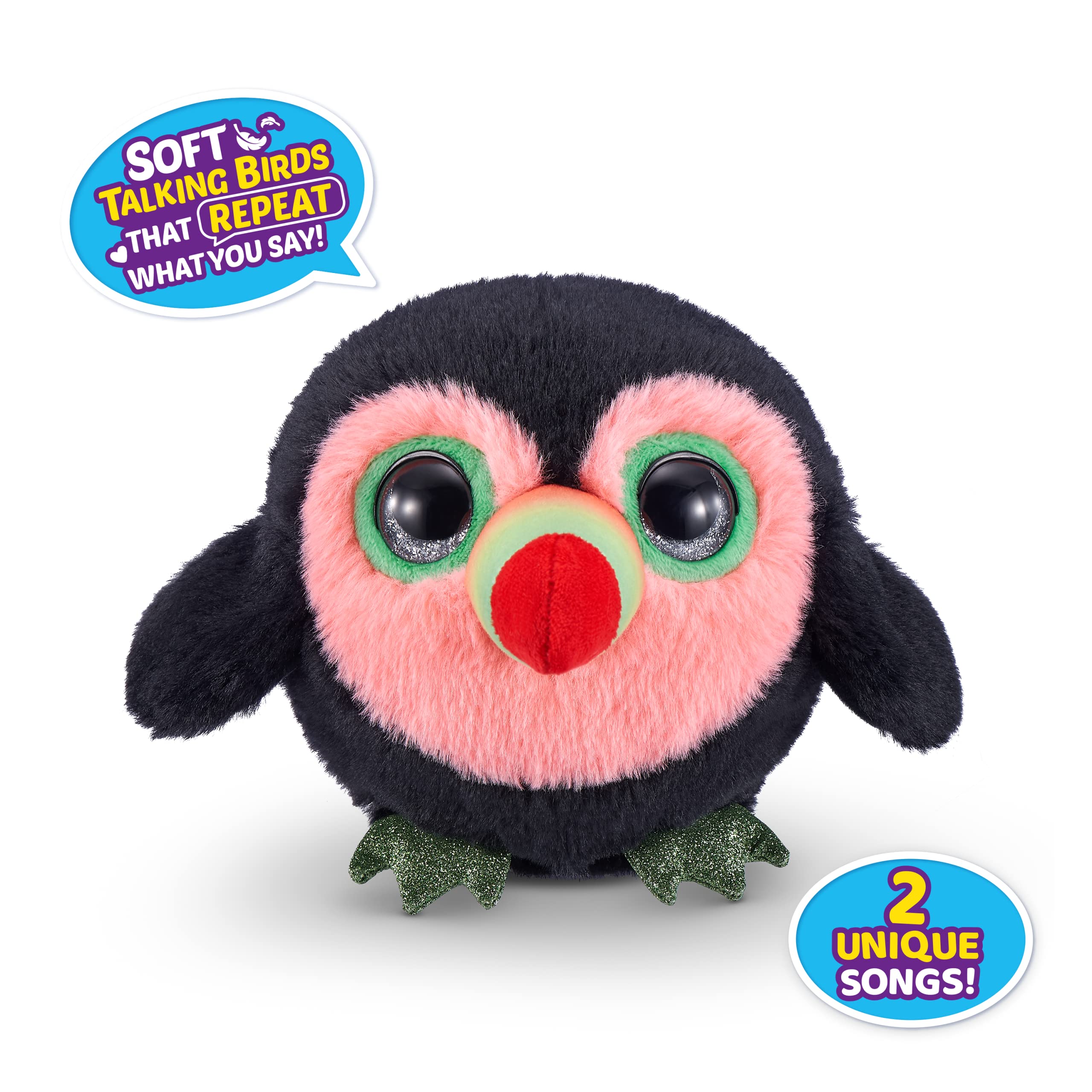 Pets Alive Chirpy Birds Tucano peluche interattivo uovo