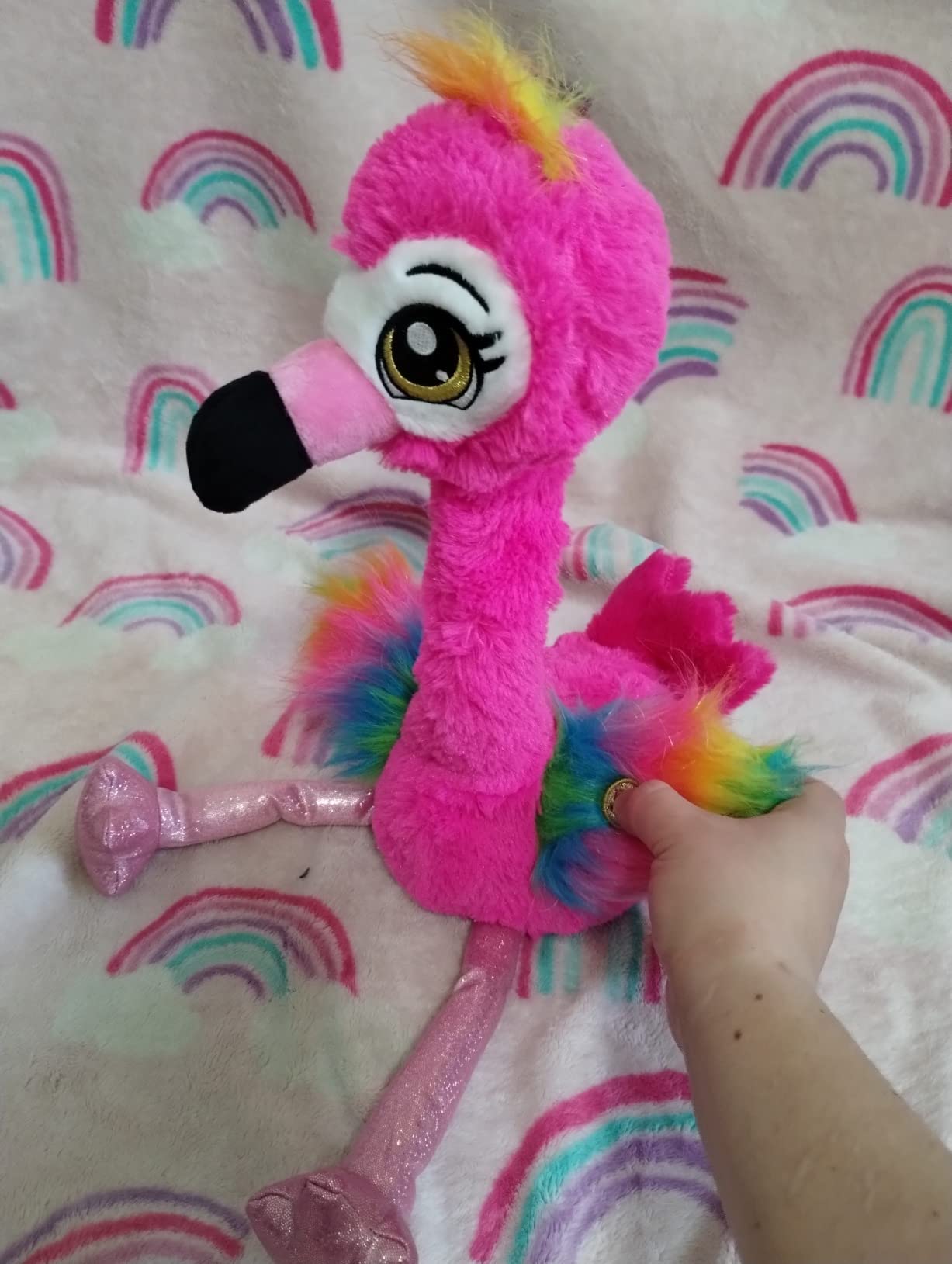 Pets Alive Frankie fenicottero peluche interattivo che balla