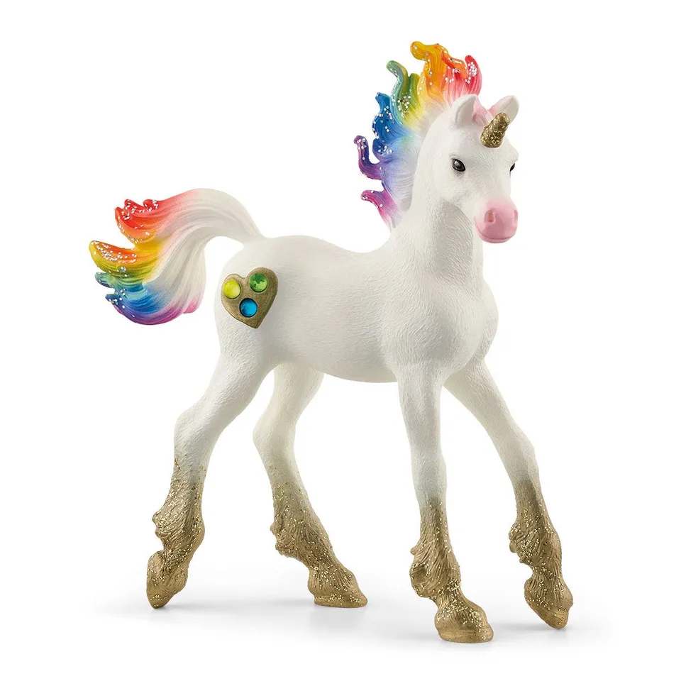 Schleich Bayala 70727 Puledro Unicorno Arcobaleno Action Figure