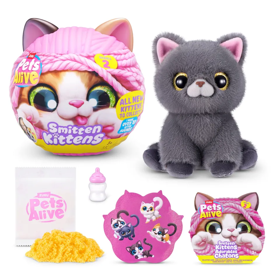 Pets Alive Smitten Kittens British Shorthair peluche suoni