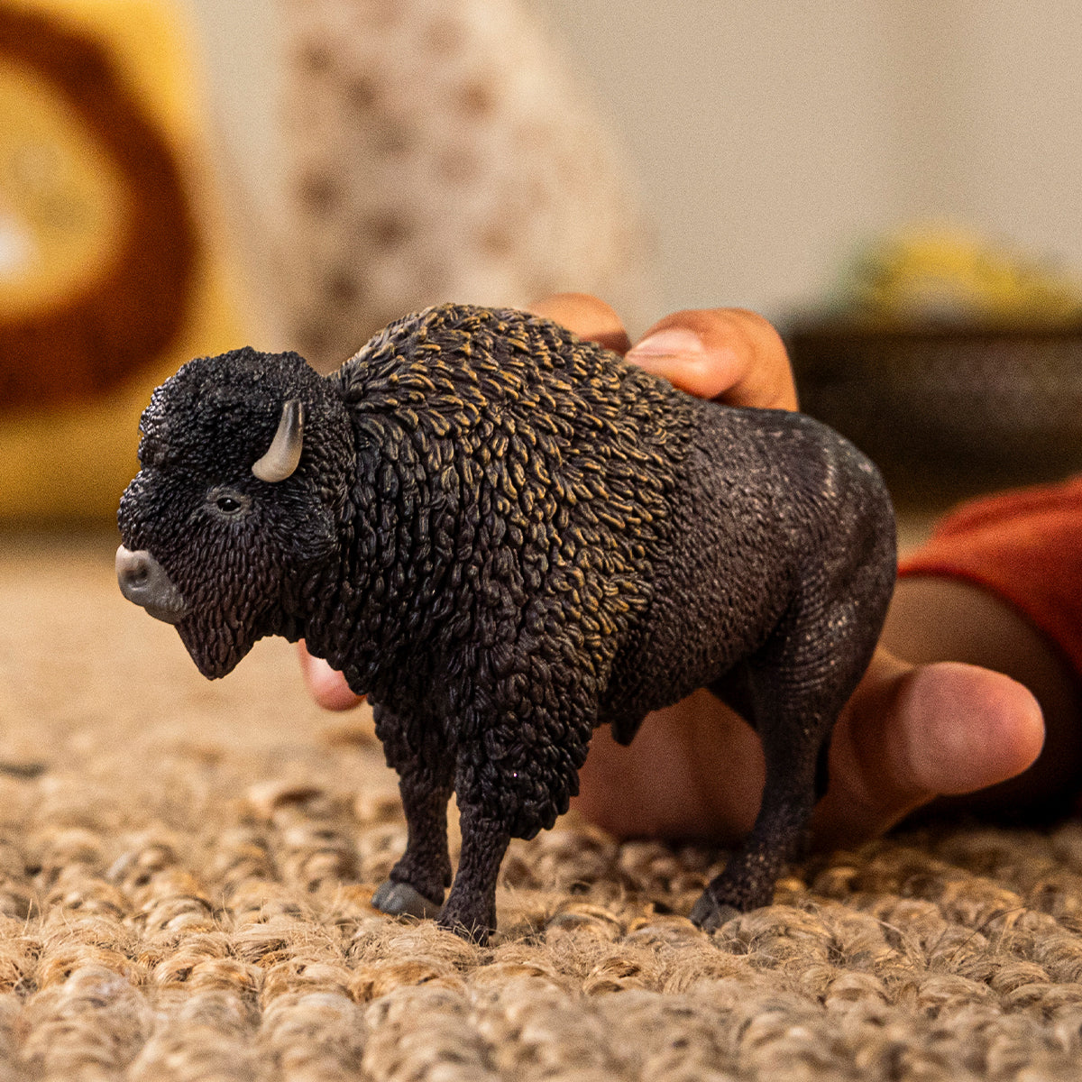 Schleich Wild Life Bisonte action figure safari prateria