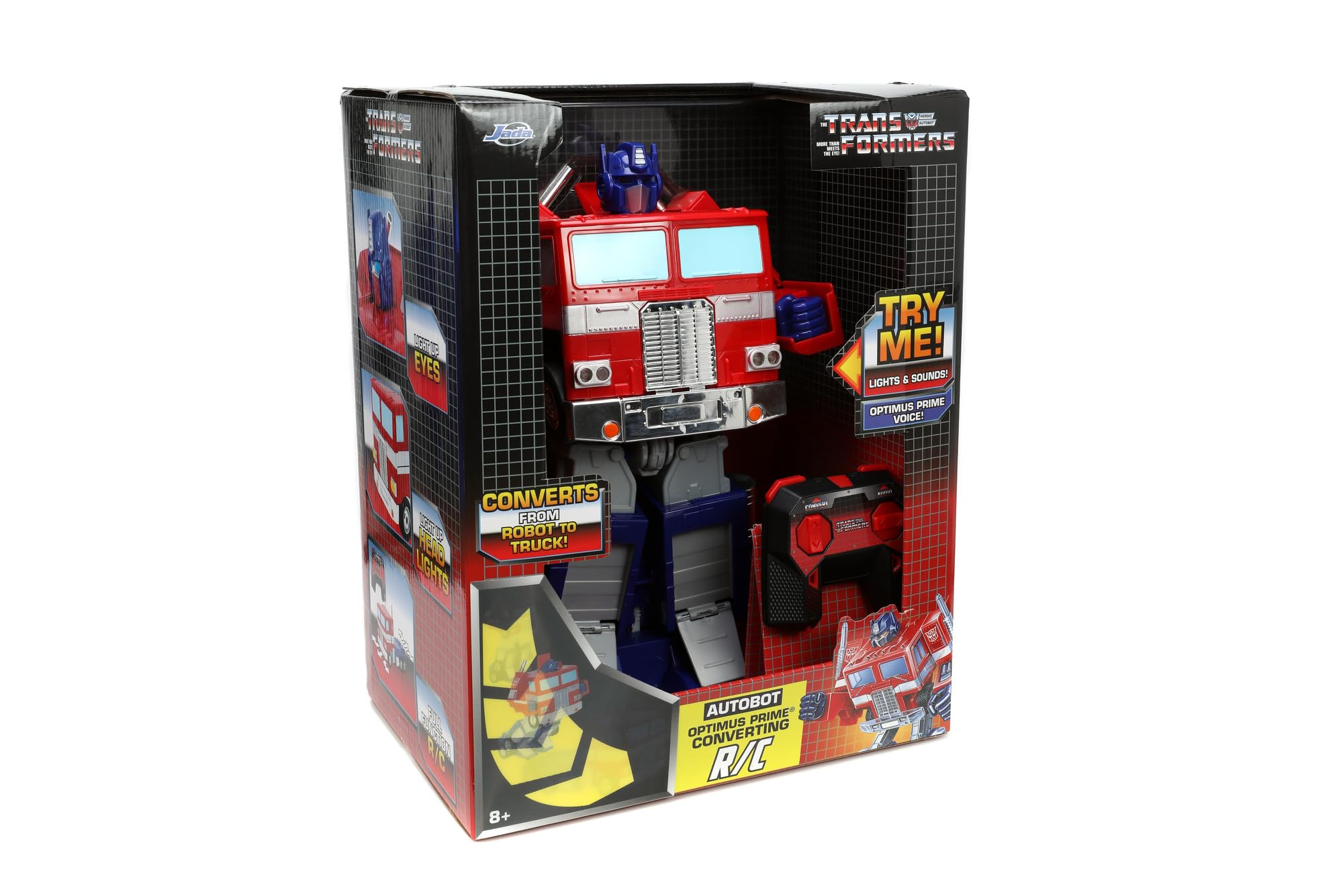 Jada Transformers Optimus Prime G1 auto telecomandata 30 cm