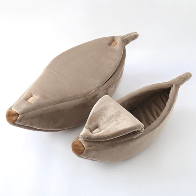 ToyalFriends Pet Beds Banana cuccia gialla M morbida