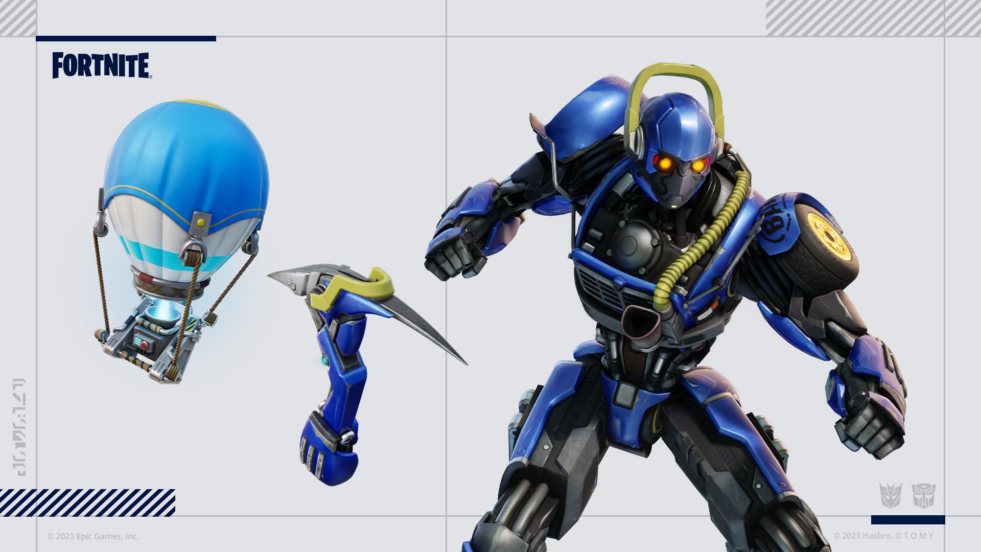 Fortnite Pack Transformers gioco codice Code-in-Box
