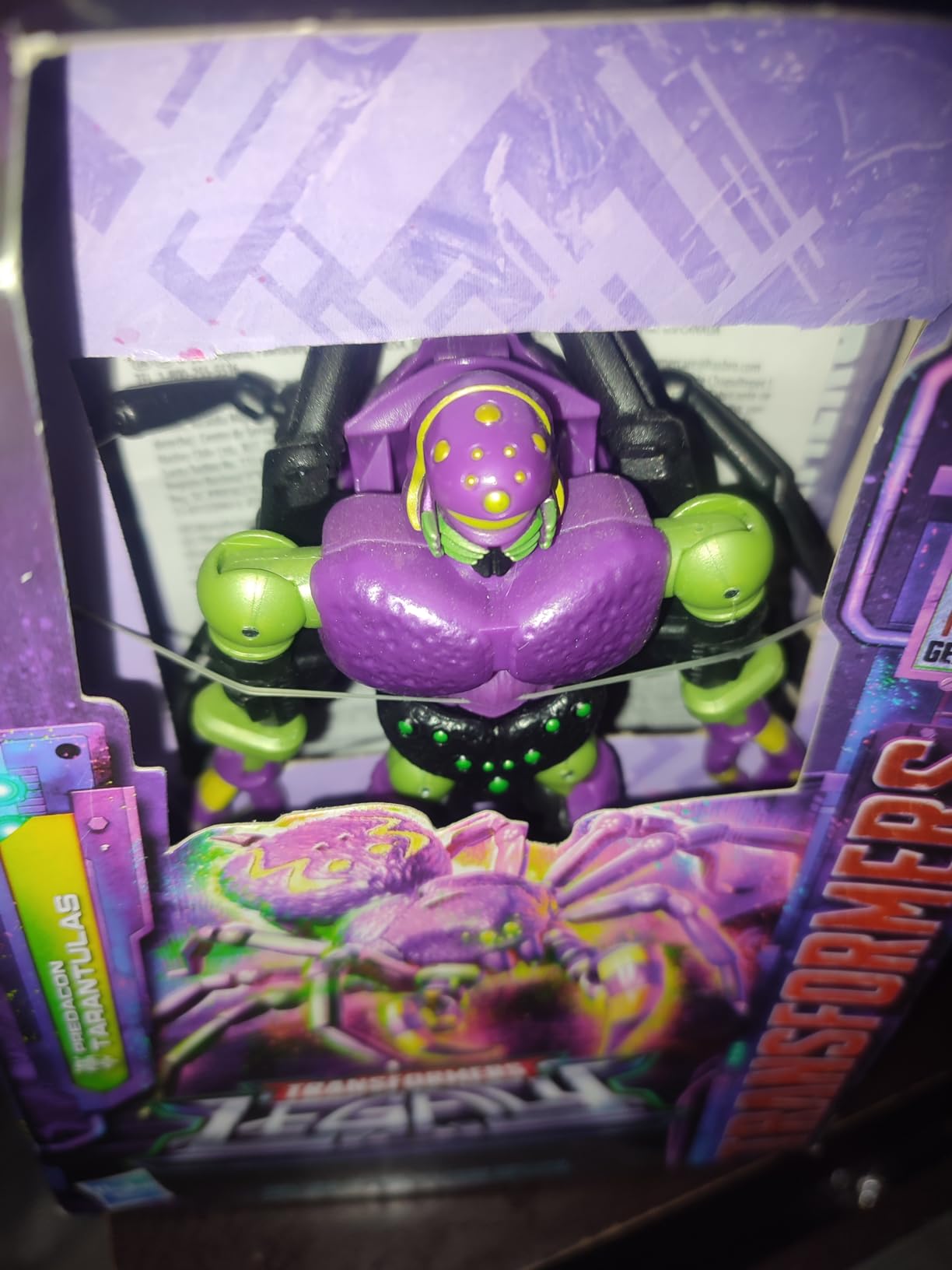Transformers Legacy Predacon Tarantulas action figure ragno 14 cm