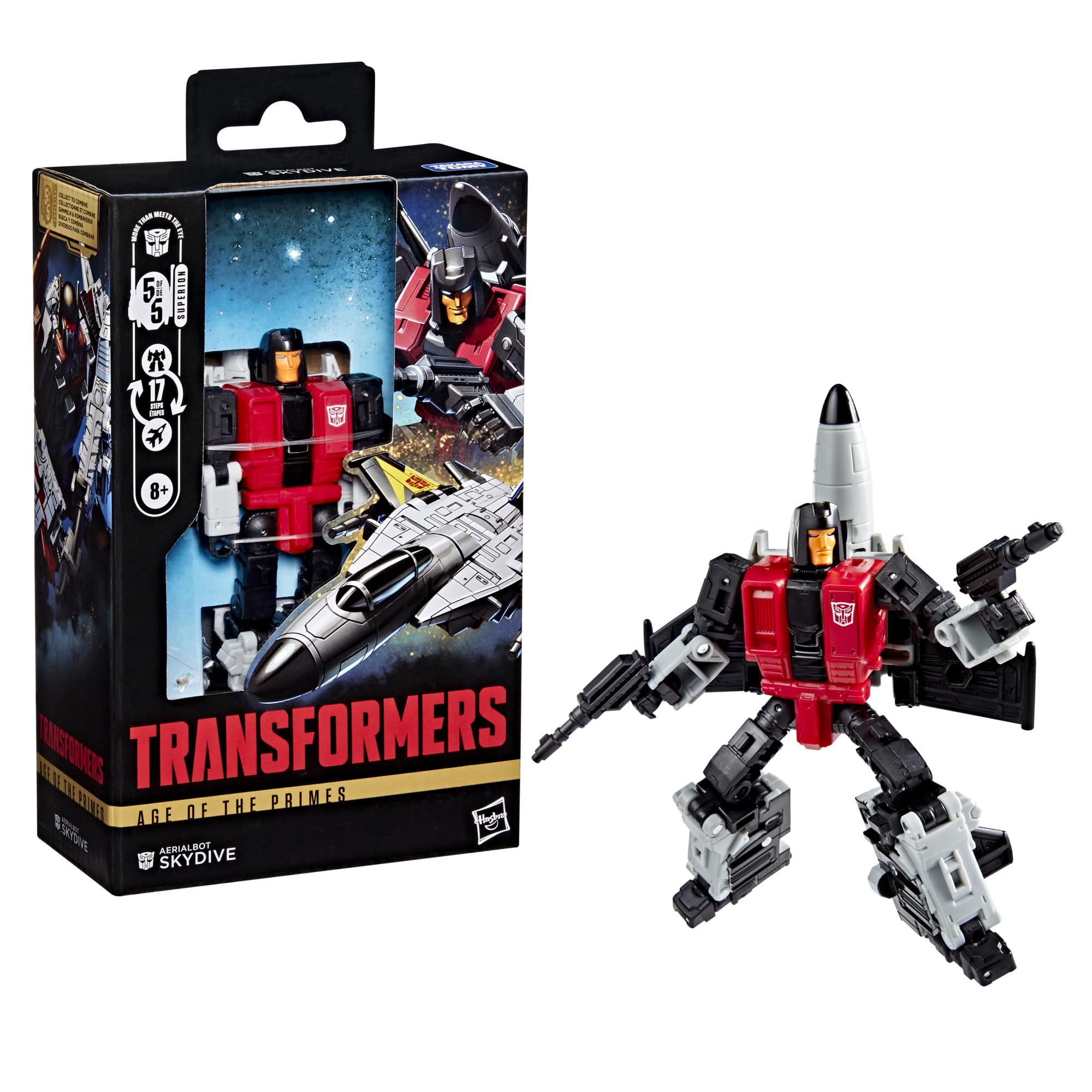 Transformers Age of the Primes Aerialbot Skydive 14 cm Jet