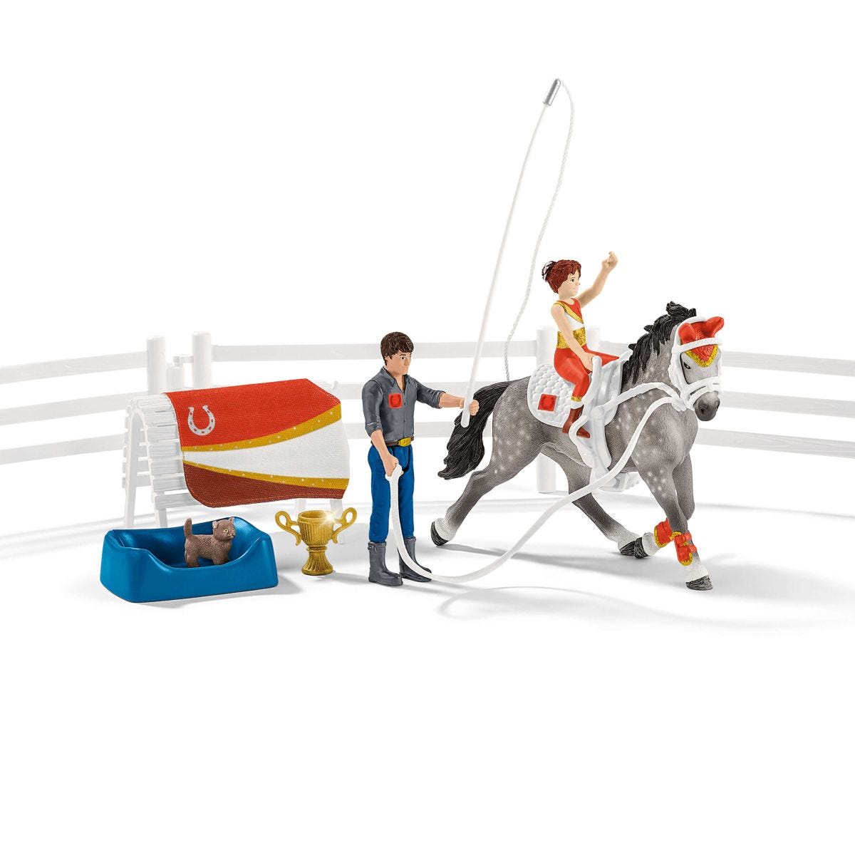 Schleich Horse Club Set volteggio di Mia action figure 42443