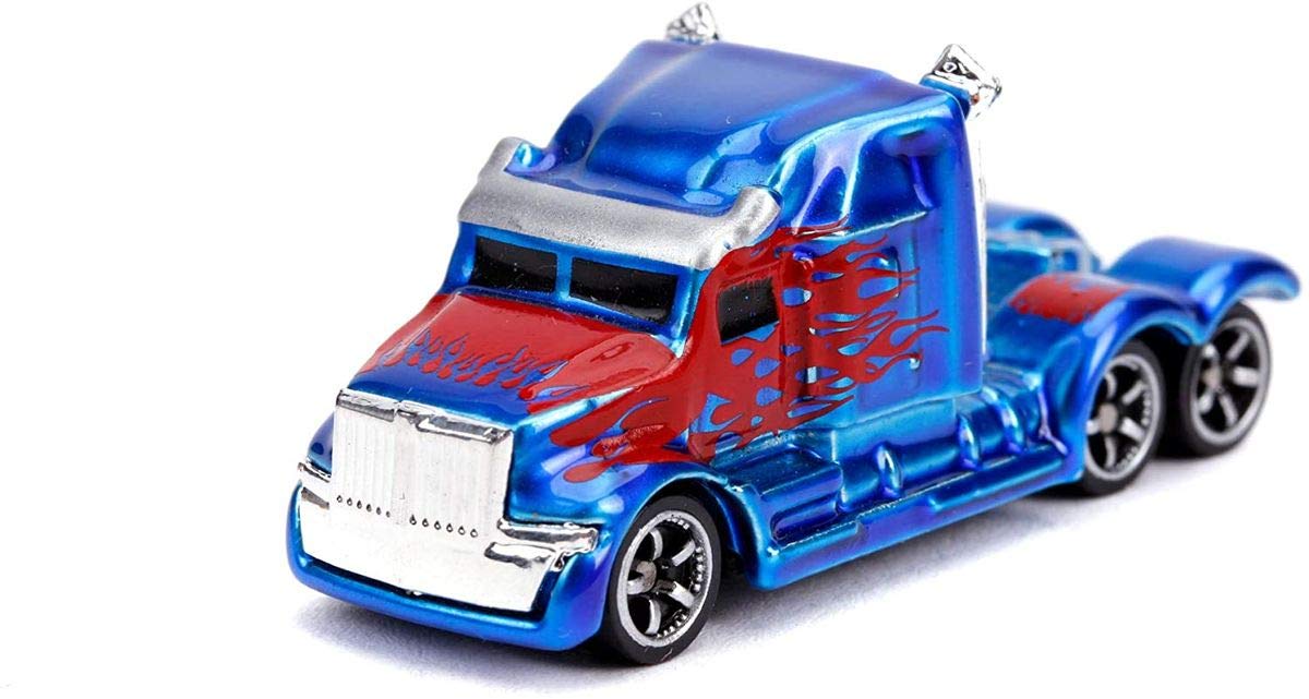 Jada Nano Transformers set 3 auto die-cast Bumblebee Optimus 4cm