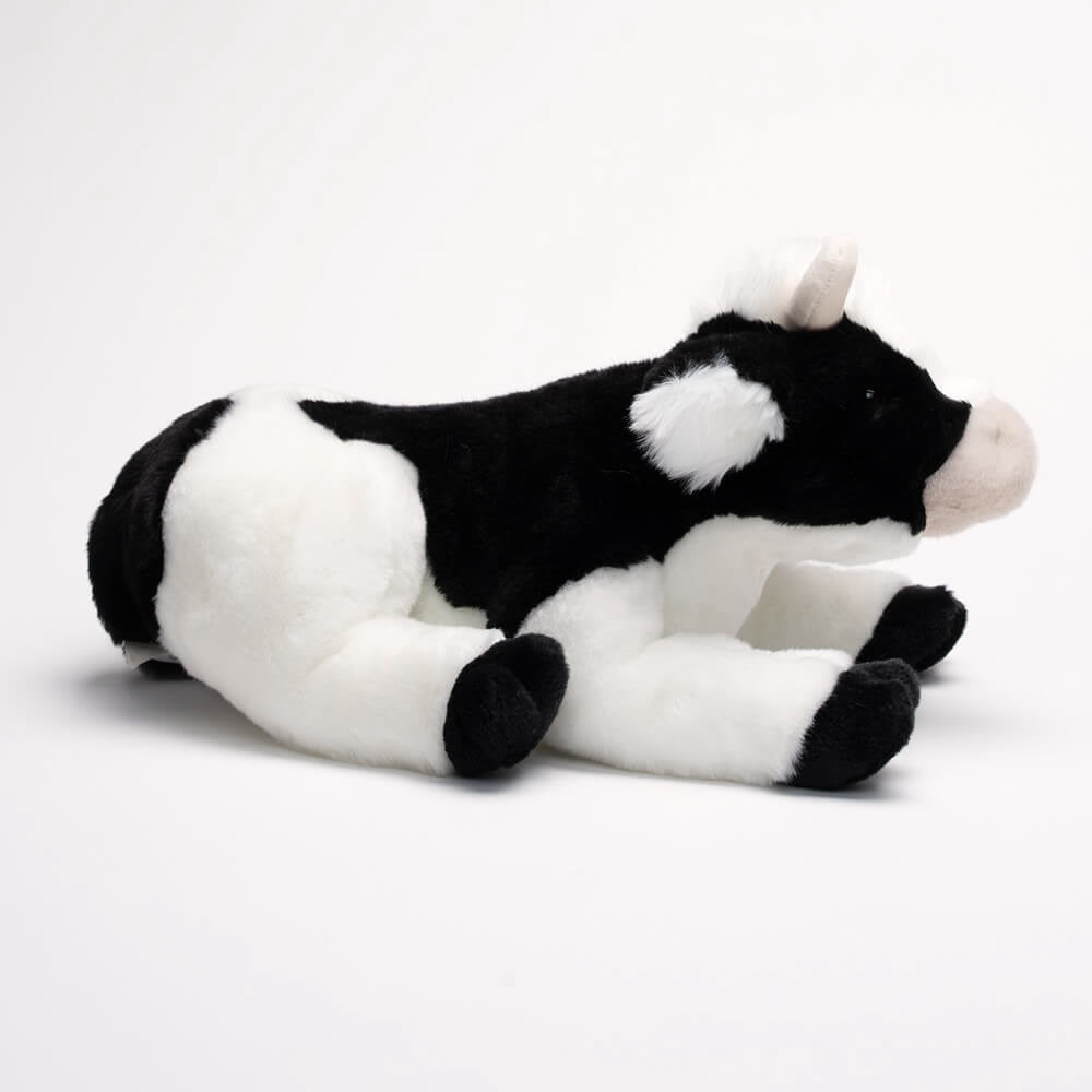 La Pelucherie Countryside Colette peluche mucca 55 cm bianco