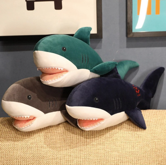ToyalFriends Ocean Friends Shark peluche blu 50cm