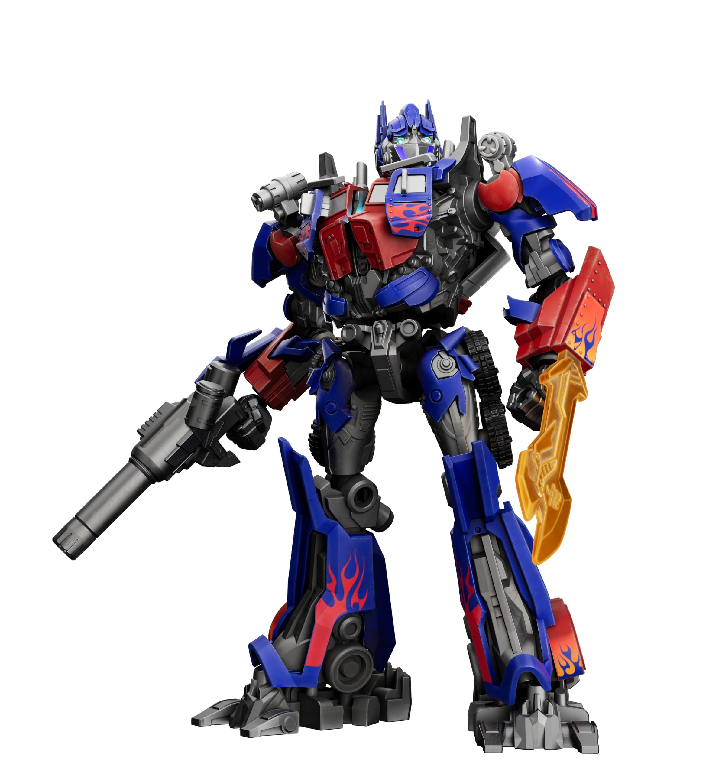 Blokees Transformers Classic Class 09 Optimus Prime model kit occhi LED