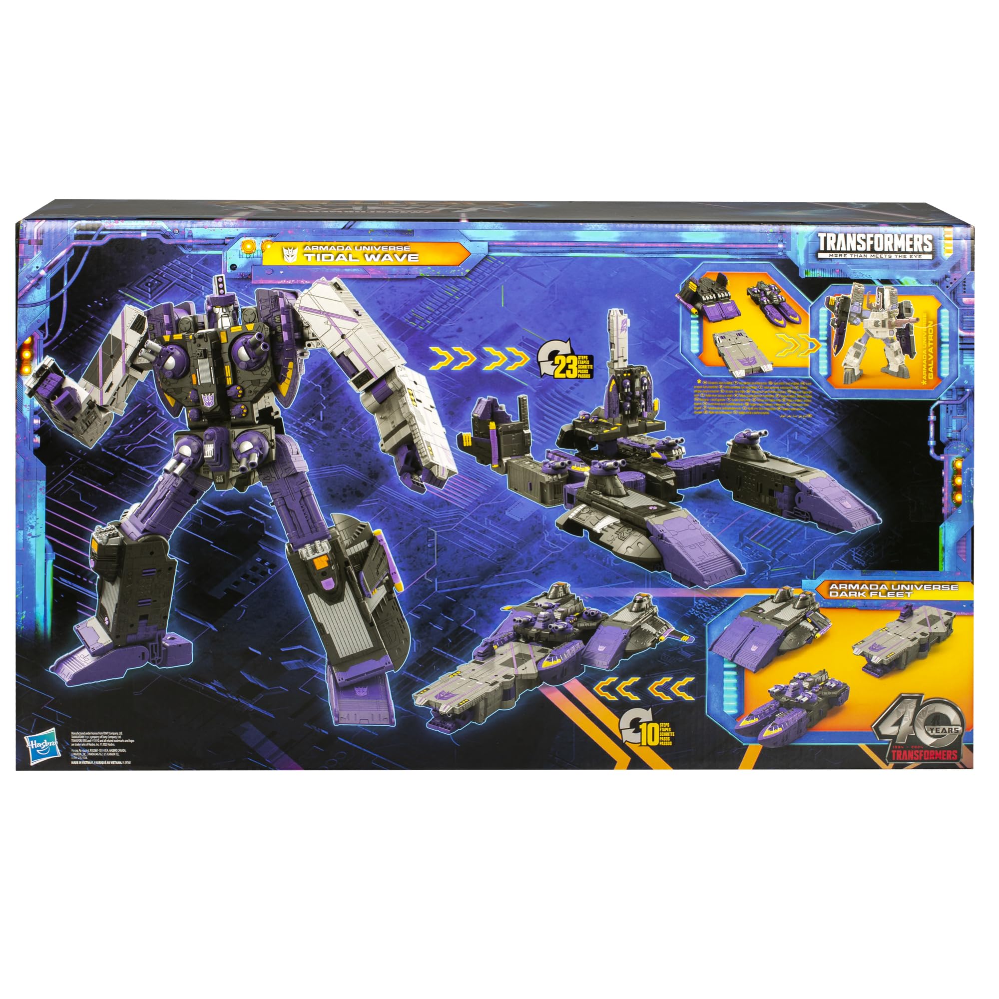 Transformers Legacy Tidal Wave Titan action figure 48,3 cm Armada