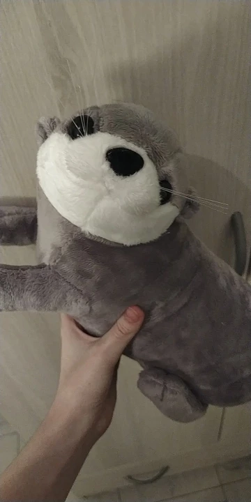 ToyalFriends More Animals Lontra peluche rosa 40cm morbido