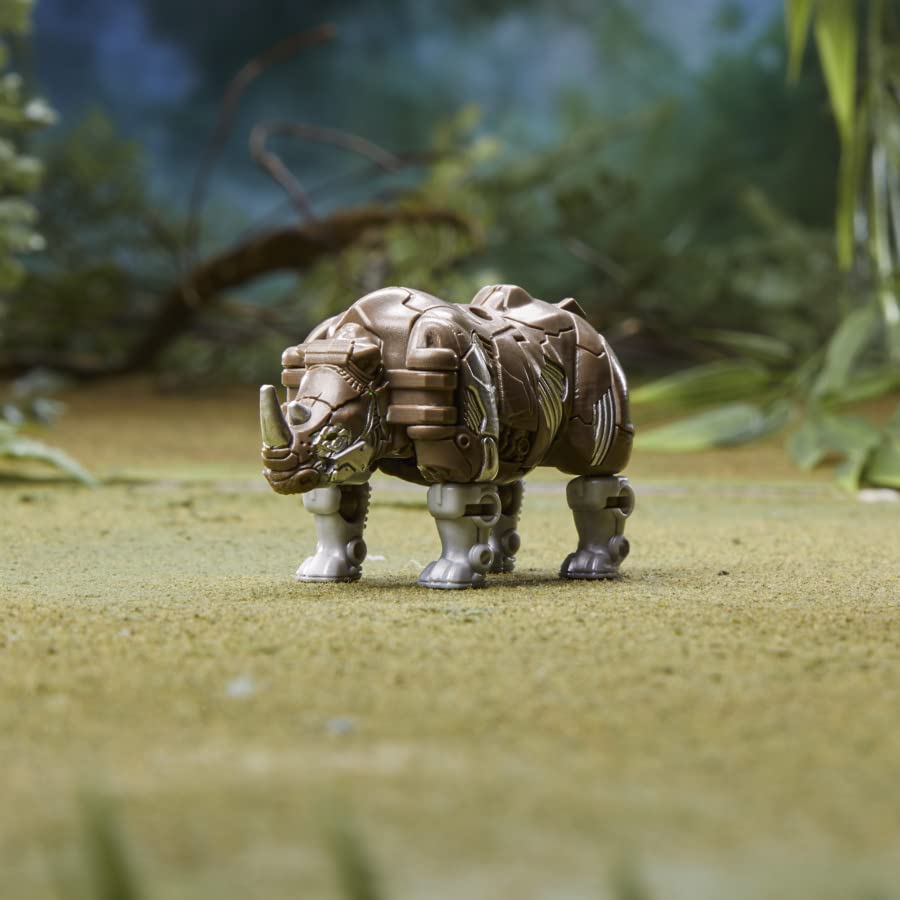 Transformers Rise of the Beasts Rhinox action figure 7,5 cm rinoceronte