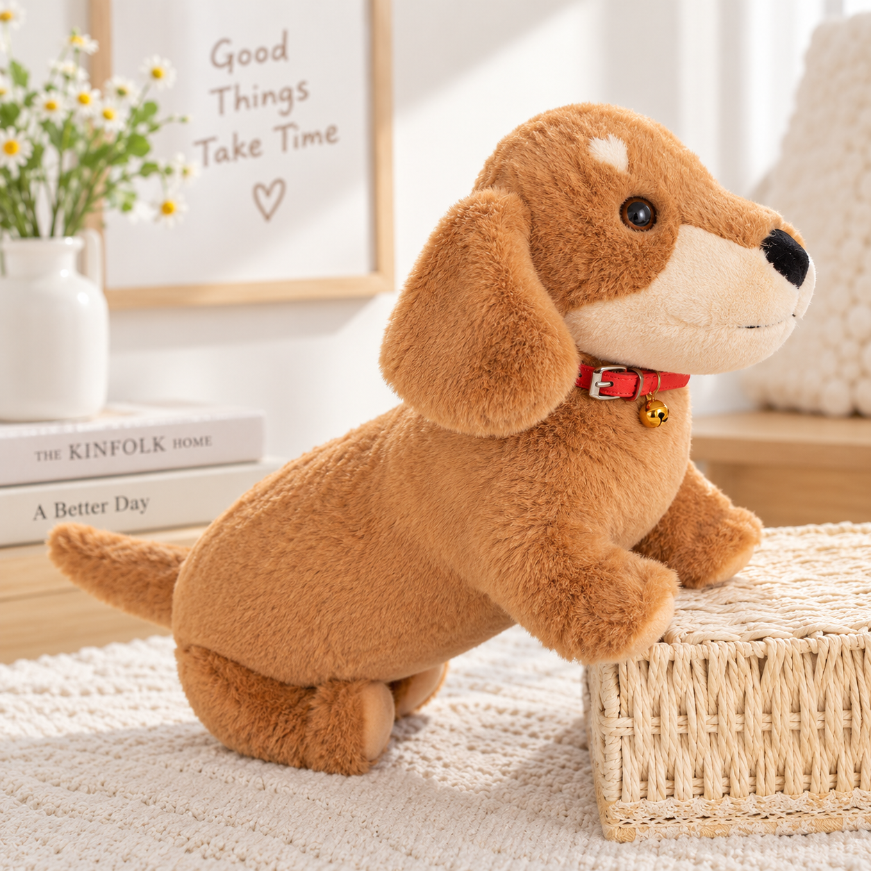 ToyalFriends Dachshund peluche bassotto 30cm marrone