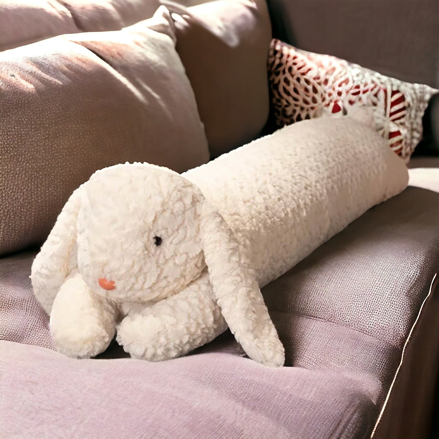 ToyalFriends More Animals coniglio peluche 90cm bianco lungo