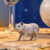 Schleich Farm World Maialino Argento Portafortuna figura