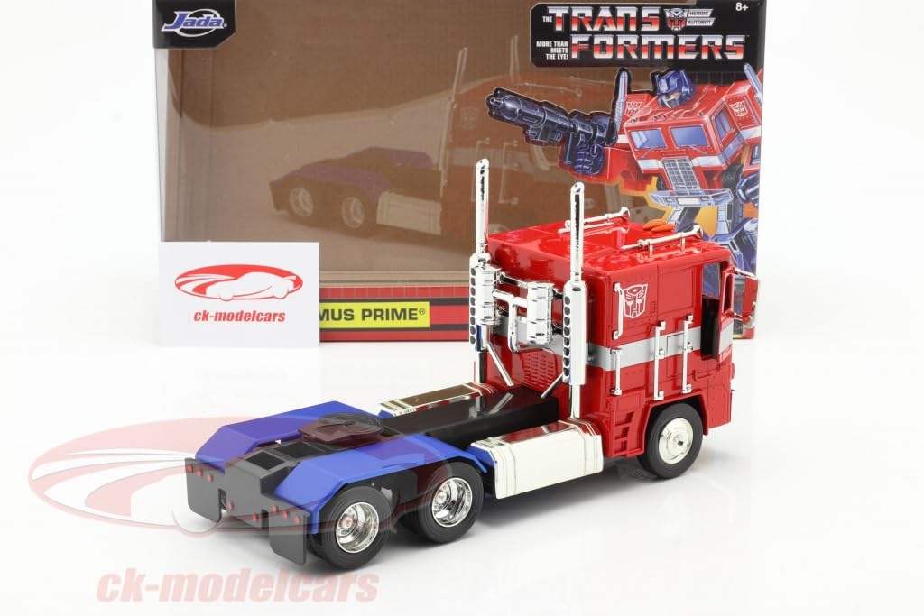 Transformers Jada Optimus Prime camion die-cast 1:24 metallo