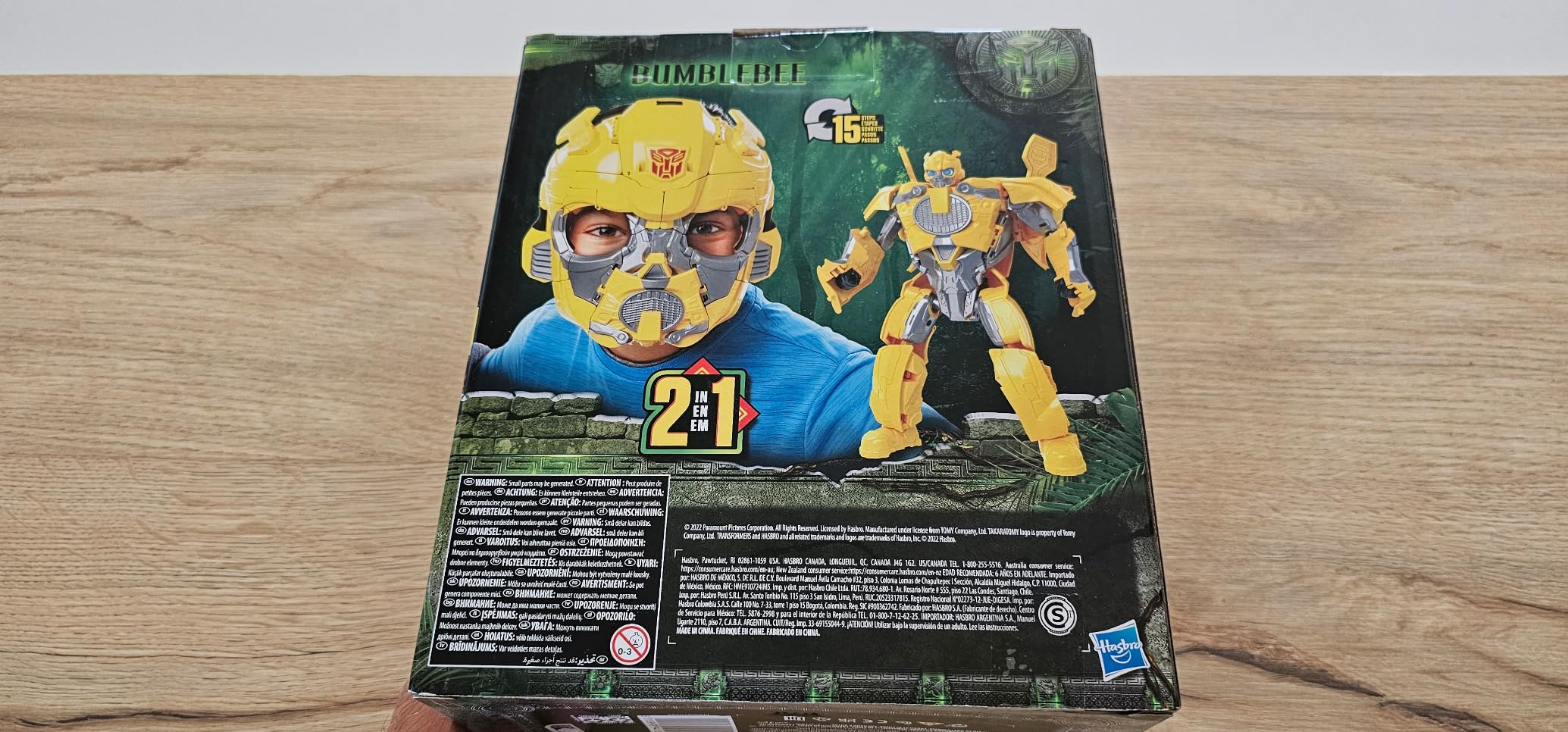 Transformers Risveglio maschera Optimus Primal 2in1 22,5cm