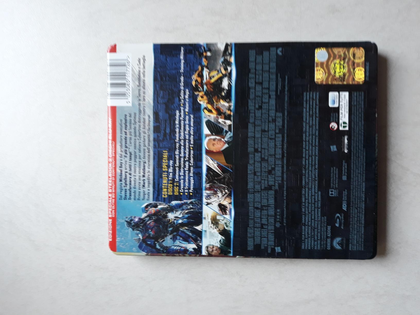 Transformers L'Ultimo Cavaliere Film 4K Ultra-HD + Blu-Ray