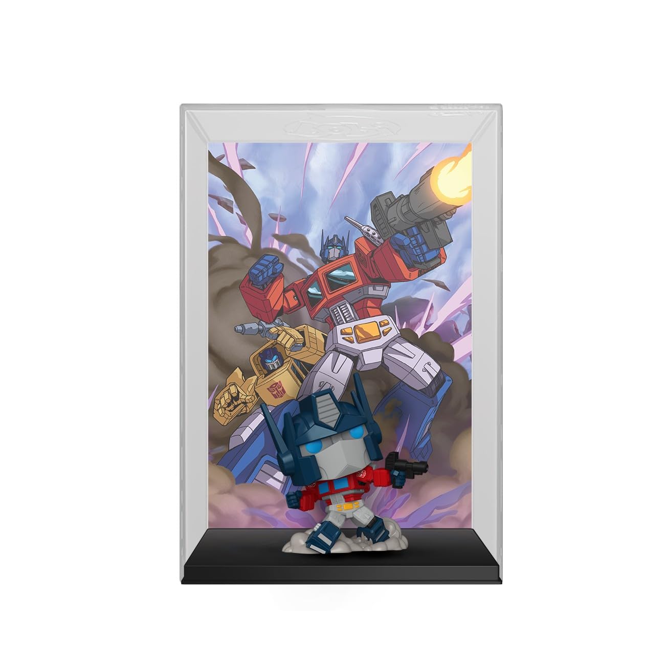 Funko Pop Comic Cover Transformers Optimus Prime figura vinile