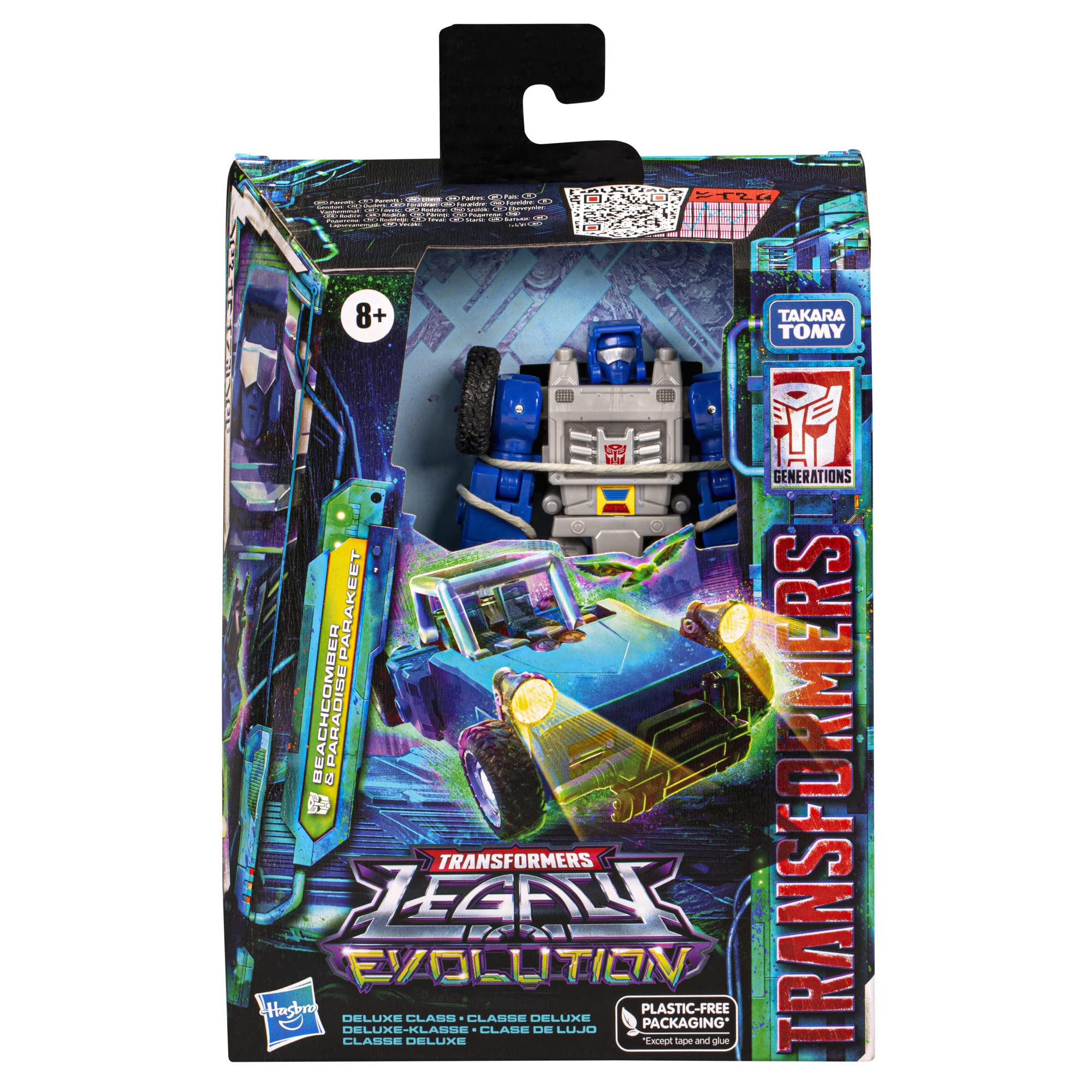 Transformers Legacy Evolution Beachcomber action figure buggy 14 cm