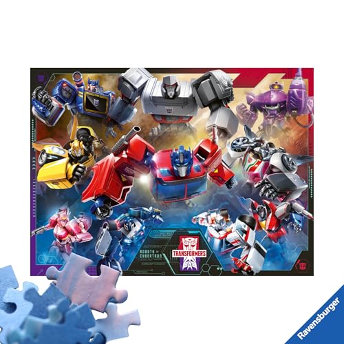 Ravensburger Transformers puzzle 100 pezzi XXL 6+ anni