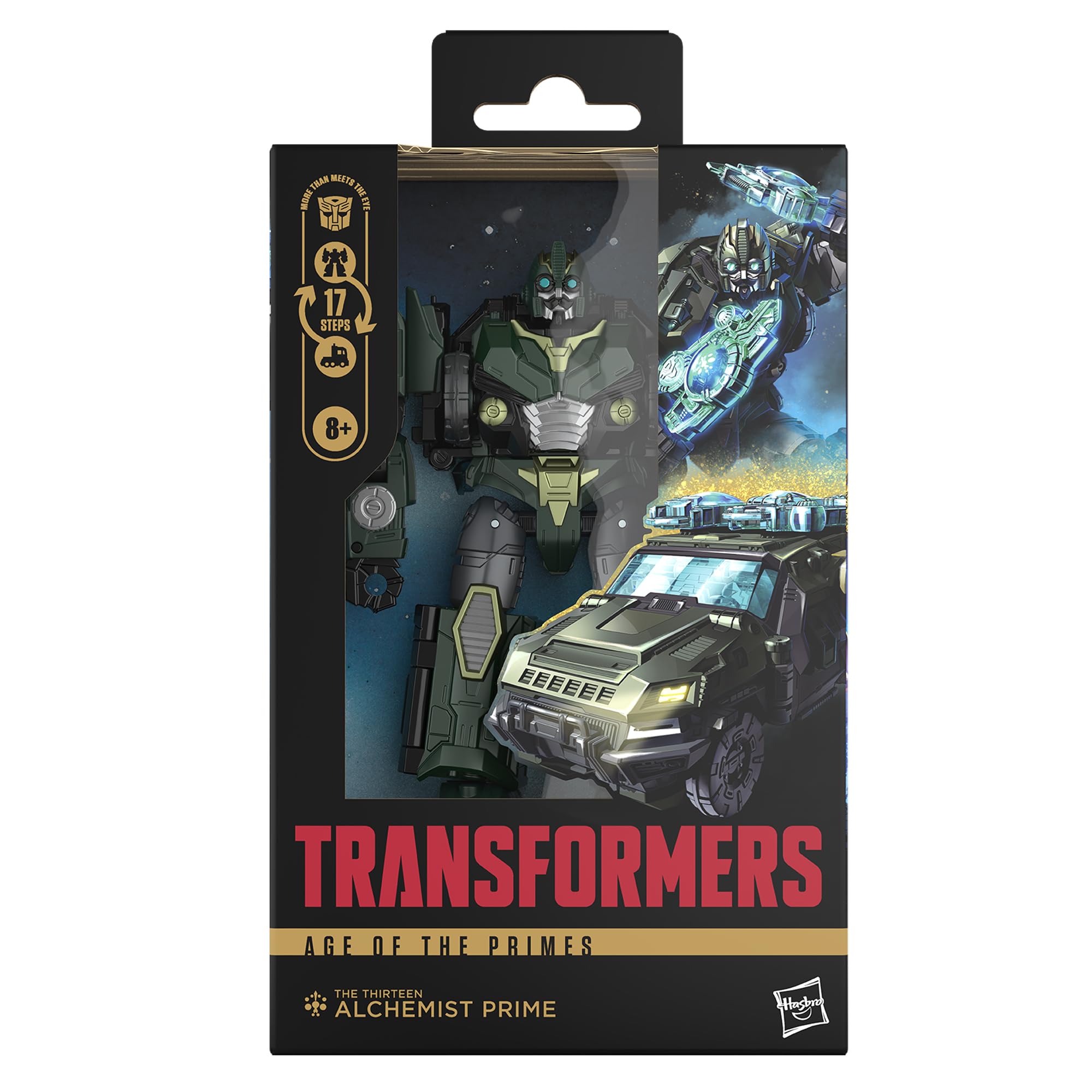 Transformers Alchemist Prime action figure Deluxe 14 cm auto blindata
